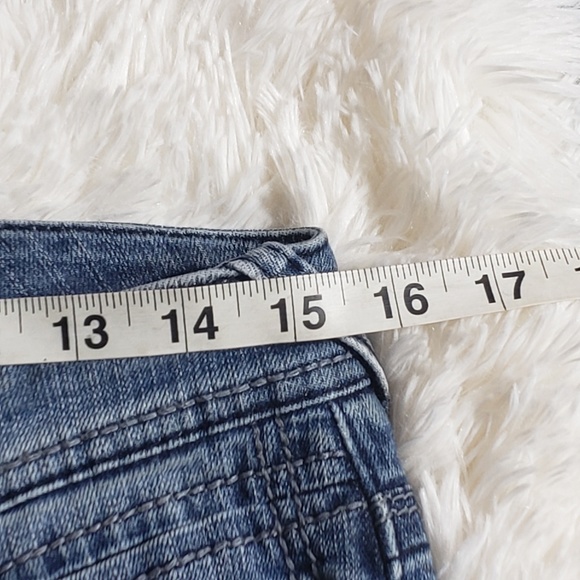 Seven7 Jeans Sz 4 Straight Leg Medium Wash - Picture 4 of 7